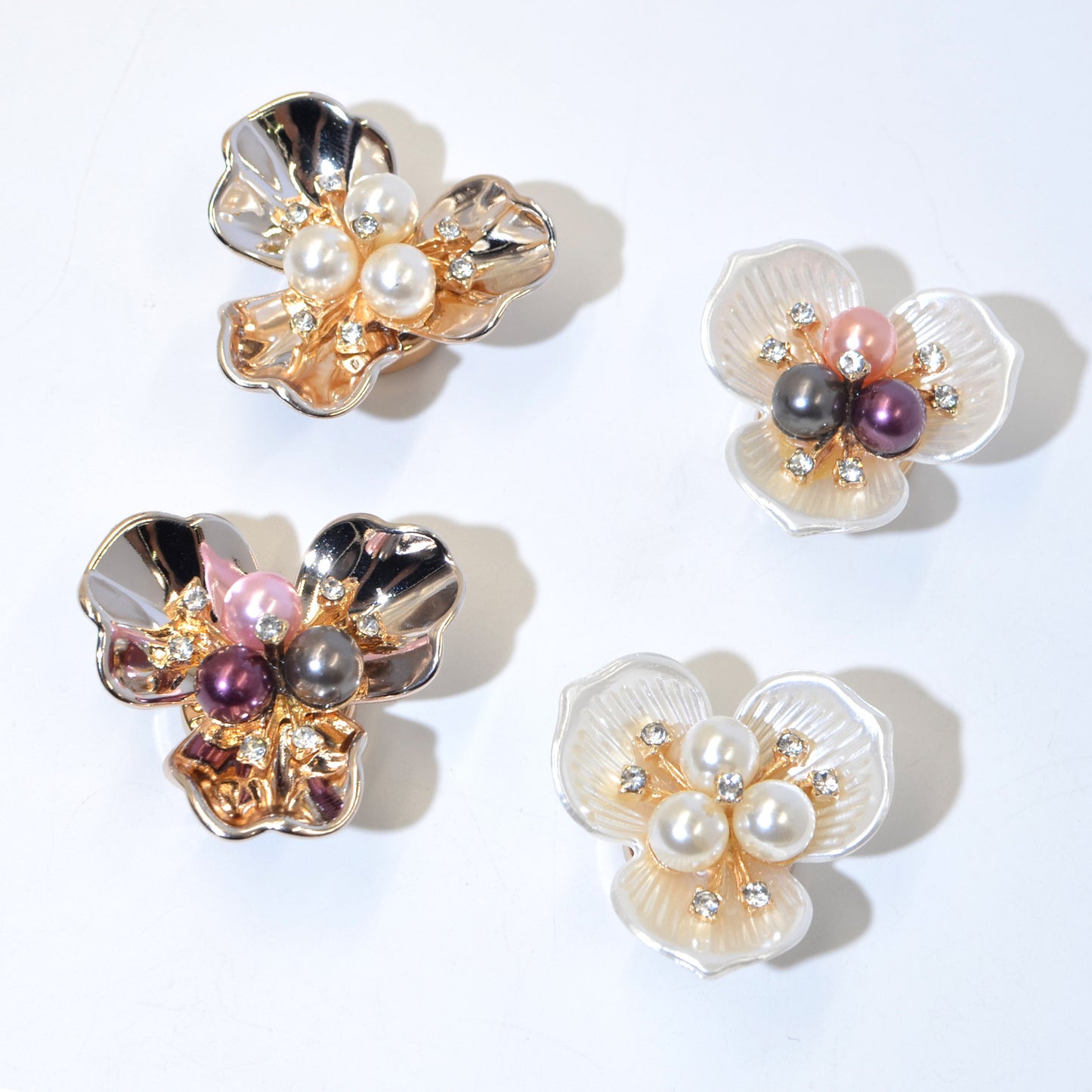 Cufflink Fashion Button Cover Rhinestone Cufflinks