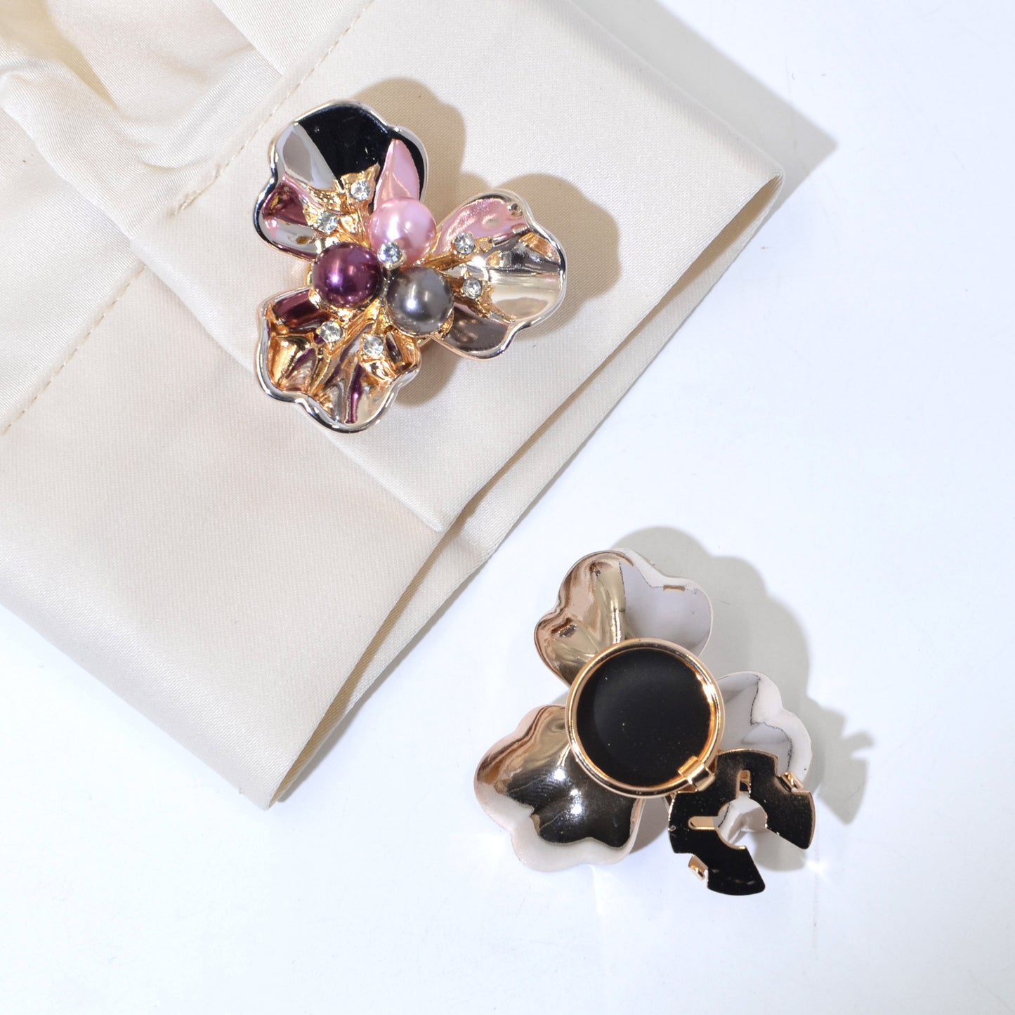 Cufflink Fashion Button Cover Rhinestone Cufflinks